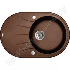 Кухонная мойка iddis kitchen g granucryl одна чаша 770x500 мм шоколад k18c771i87