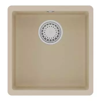Кухонная мойка Lemark SINARA 400-U цвет: бежевый 9910062