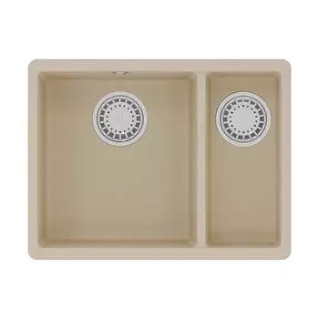 Кухонная мойка Lemark SINARA 550.2-U цвет: бежевый 9910080