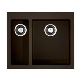 Кухонная мойка omoikiri bosen 59-2-dc tetogranit/темный шоколад 4993223