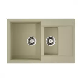 Кухонная мойка omoikiri daisen 78-2-be artgranit/ваниль 4993328