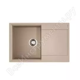 Кухонная мойка omoikiri daisen 78-lb-sa artgranit/бежевый 4993693