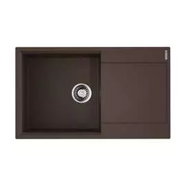 Кухонная мойка omoikiri daisen 86-dc artgranit/темный шоколад 4993699