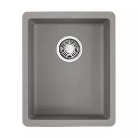 Кухонная мойка omoikiri kata 34-u-gr artgranit/leningrad grey 4993383