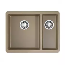 Кухонная мойка omoikiri kata 55-2-u-ca artgranit/карамель 4993385