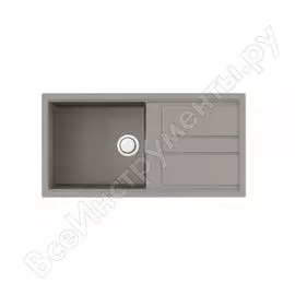 Кухонная мойка omoikiri kitagawa 100-gr artceramic/leningrad grey 4993788