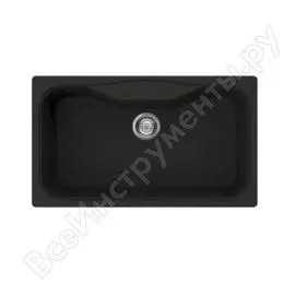 Кухонная мойка omoikiri maru 86-bl tetogranit/черный 4993138