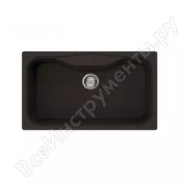 Кухонная мойка omoikiri maru 86-dc tetogranit/темный шоколад 4993214