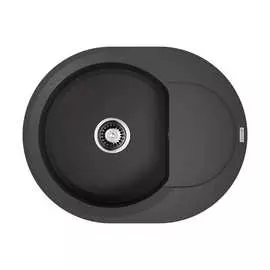 Кухонная мойка omoikiri sakaime 60e-bl tetogranit/черный 4993120