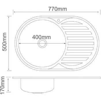 Кухонная мойка Ростовская мануфактура сантехники