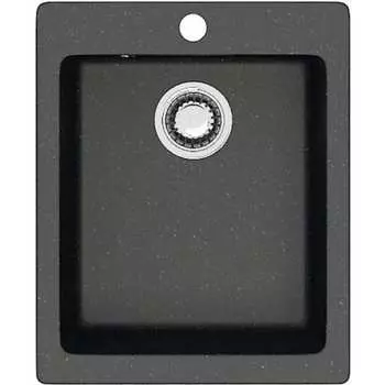 Кухонная мойка Teymi Helmi 50x42, черная матовая T120104 ЦБ-00266887