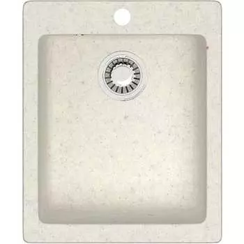 Кухонная мойка Teymi Helmi 50x42, белая (хлопок) матовая T120106 ЦБ-00266886