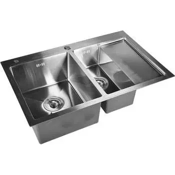 Кухонная мойка WISENT WW37851-SL/WS-02-2