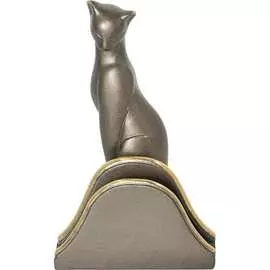 Кухонная салфетница BOGACHO Кошка Грация 22679/бронзовый