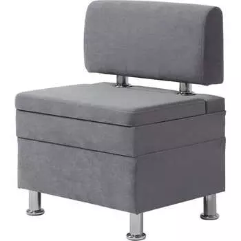 Кухонный диван НОРТА norta hippo 600x490x770 серый 4657792958246