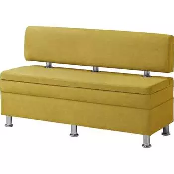 Кухонный диван НОРТА norta hippo 1300x490x770 горчичный 4657792958475