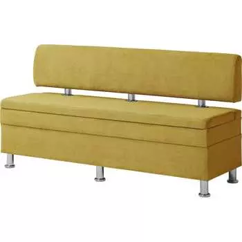 Кухонный диван НОРТА norta hippo 1500x490x770 горчичный 4657792958529