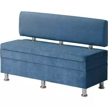 Кухонный диван НОРТА norta hippo 1200x490x770 синий 4657792958413