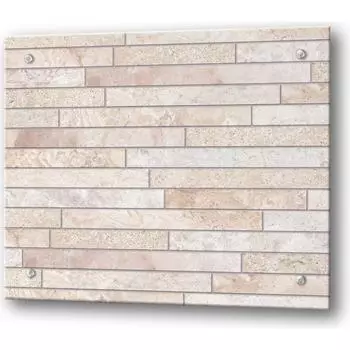 Кухонный фартук на стену ООО Оптион Кирпичи из мрамора 83025