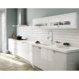 Кухонный фартук ООО Оптион КЛАССИЧЕСКАЯ ПЛИТКА СВЕТЛАЯ 81582