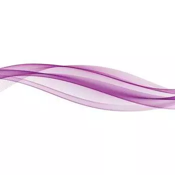 Кухонный фартук Студия фартуков Сиреневая плавная волна 3201088