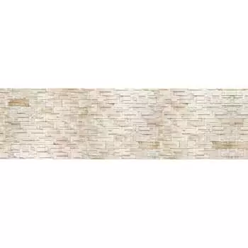 Кухонный фартук Студия фартуков Бежевая геометрическая каменная кладка 3202428