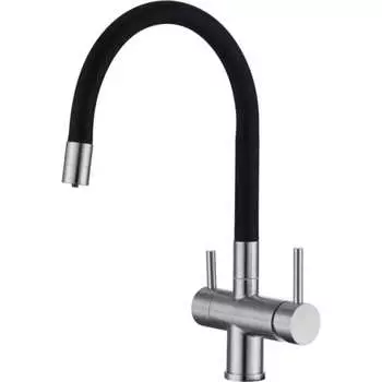 Кухонный смеситель EMAR ЕС - 3015 satin