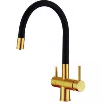 Кухонный смеситель EMAR ЕС - 3015 PVD Golden