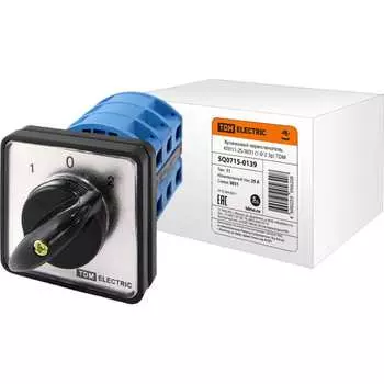Кулачковый переключатель TDM ELECTRIC КПУ11-25/3031 1-0-2 3р SQ0715-0139
