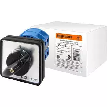 Кулачковый переключатель TDM ELECTRIC КПУ11-10/2037 SQ0715-0152