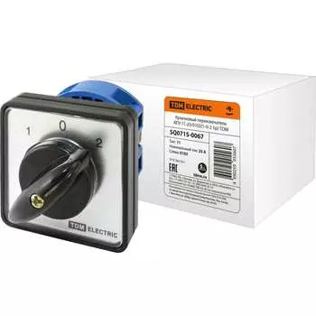 Кулачковый переключатель TDM ELECTRIC КПУ11-25/0102 SQ0715-0067
