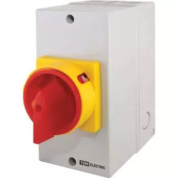 Кулачковый переключатель TDM ELECTRIC КПУ38У-63 /2098 откл-вкл 3Р IP54 SQ0715-0212