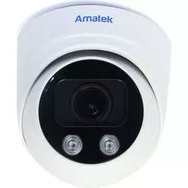 Купольная вандалозащищенная IP-видеокамера Amatek AC-IDV203ZM 7000637