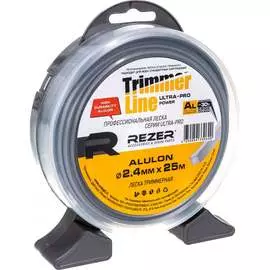 Квадратная леска для триммера Rezer ALULON 30620