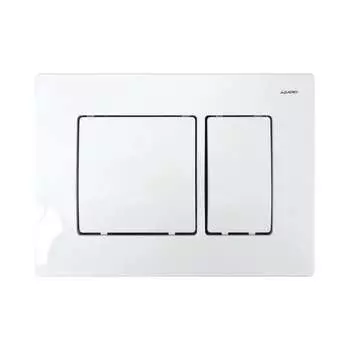 Квадратная панель смыва Azario 84546