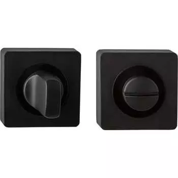 Квадратная завертка к ручкам PUERTO B2B BK AL 2 Black