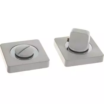 Квадратная завертка к ручкам Ренц INBK 02 MSW/CP