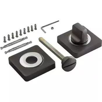 Квадратная завертка к ручкам Ренц КВ INBK 02 MBN/CP