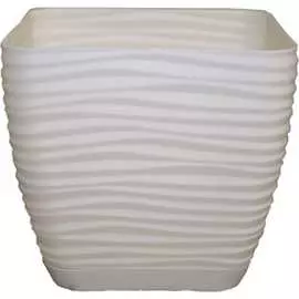 Квадратное кашпо FormPlastic