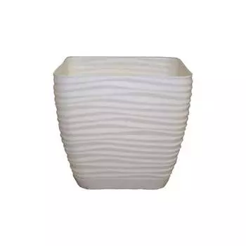 Квадратное кашпо FormPlastic