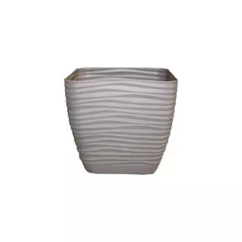 Квадратное кашпо FormPlastic