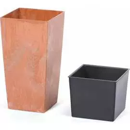 Квадратное кашпо Prosperplast