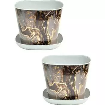 Квадратное кашпо Violet N-Kahpo-2/-38125-50