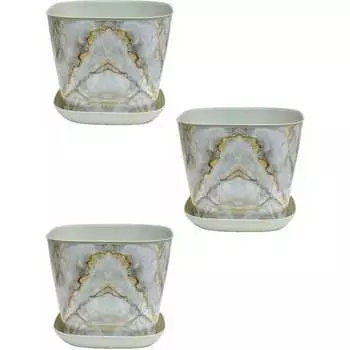 Квадратное кашпо Violet N-Kahpo-3/-38198-50