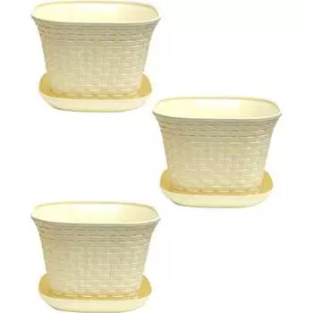 Квадратное кашпо Violet N-Kahpo-3/-36911-26