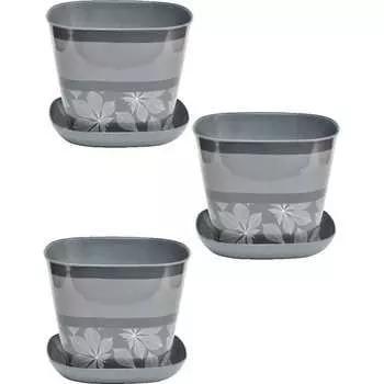 Квадратное кашпо Violet N-Kahpo-3/-38198-51