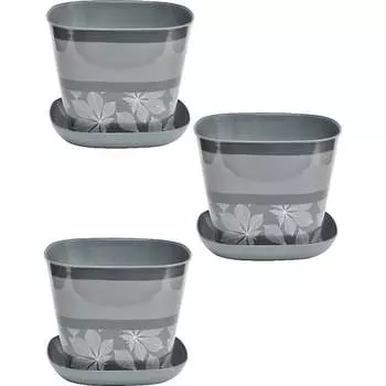 Квадратное кашпо Violet N-Kahpo-3/-38125-51