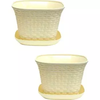 Квадратное кашпо Violet N-Kahpo-2/-36121-26