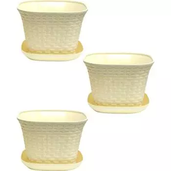 Квадратное кашпо Violet N-Kahpo-3/-36121-26