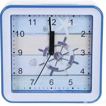 Квадратные часы-будильник Perfeo